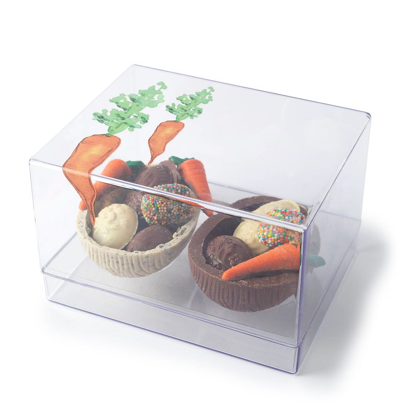 caixa acrilica com chocolates