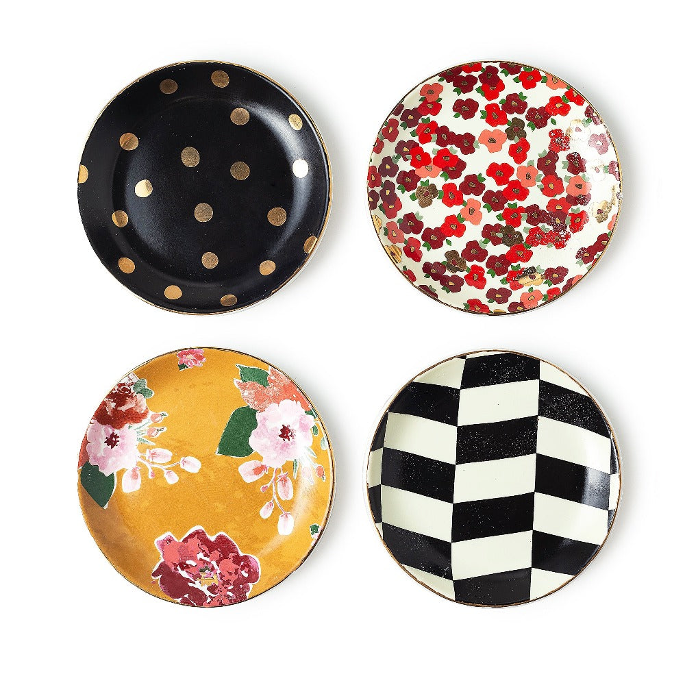 pratos de porcelana
