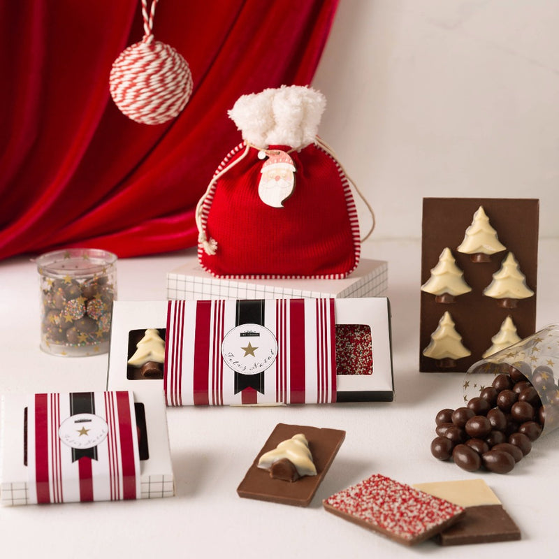 Caixa top 3 chocolates para o Natal 375g