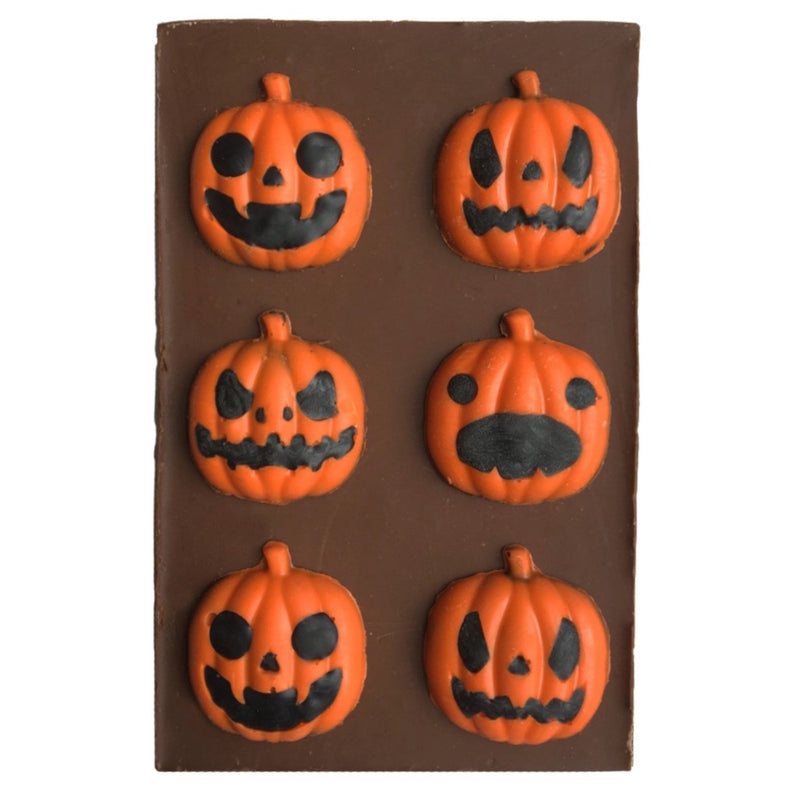 barra de chocolate tema halloween