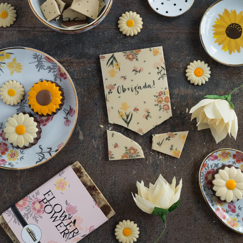 Bowl de porcelana estampa flores vintage - The Goodies Brasil